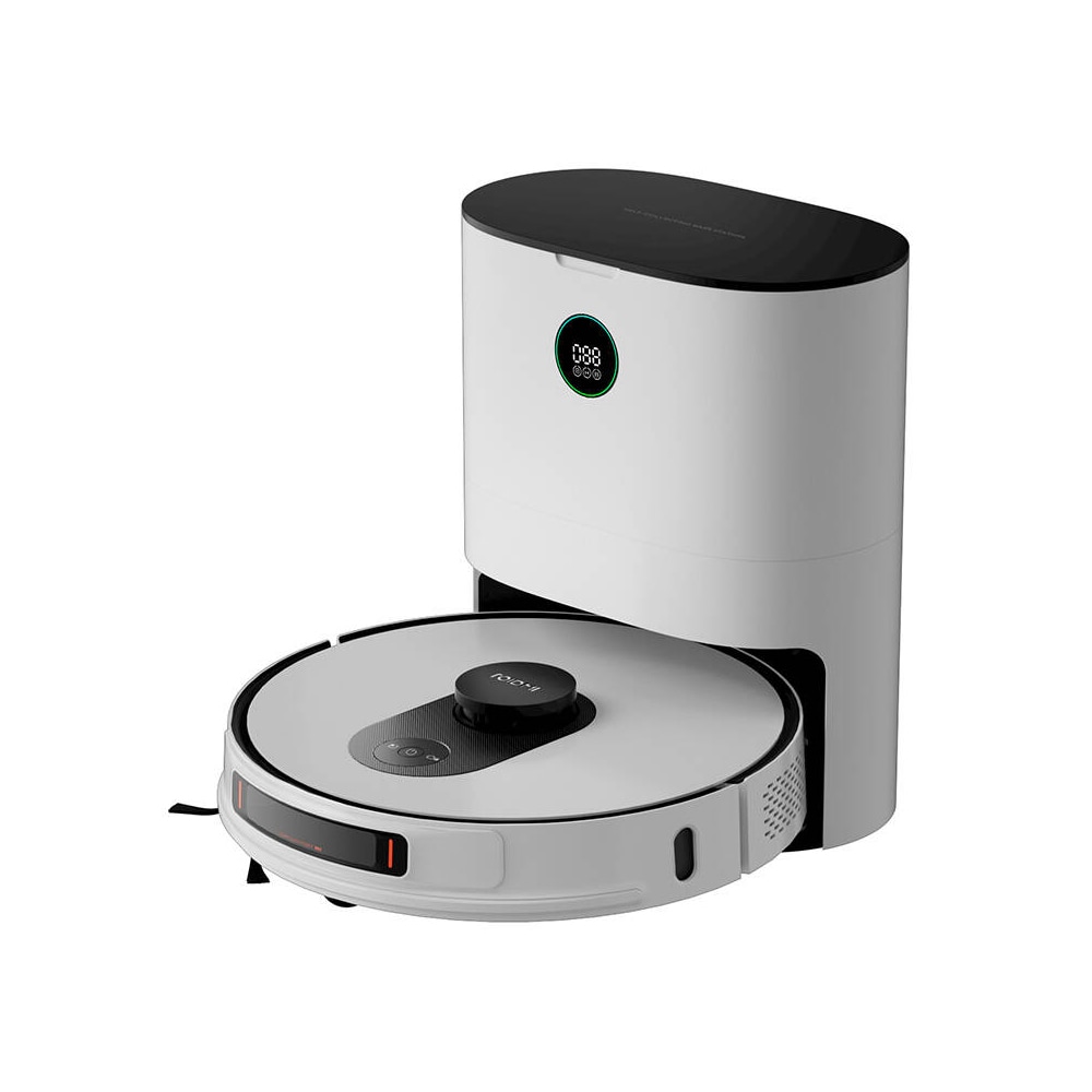 Roidmi Eve Max Robotti-imuri - Moppitoiminnolla ja tyhjennysasemalla - Valkoinen