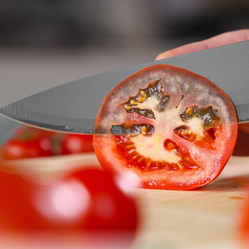 Masterchef veitsisarja, jossa 5 veistä veitsilohkossa - harmaa - Tunnettu MasterChef Suomesta