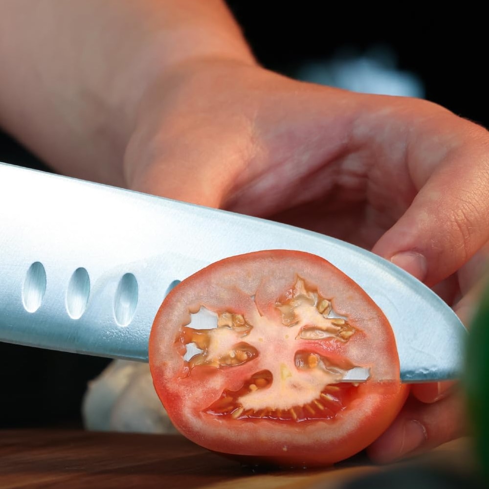 Masterchef Preformance -veitsisarja, jossa on 15 veistä veitsilohkossa - Musta - Tunnettu MasterChef Suomesta