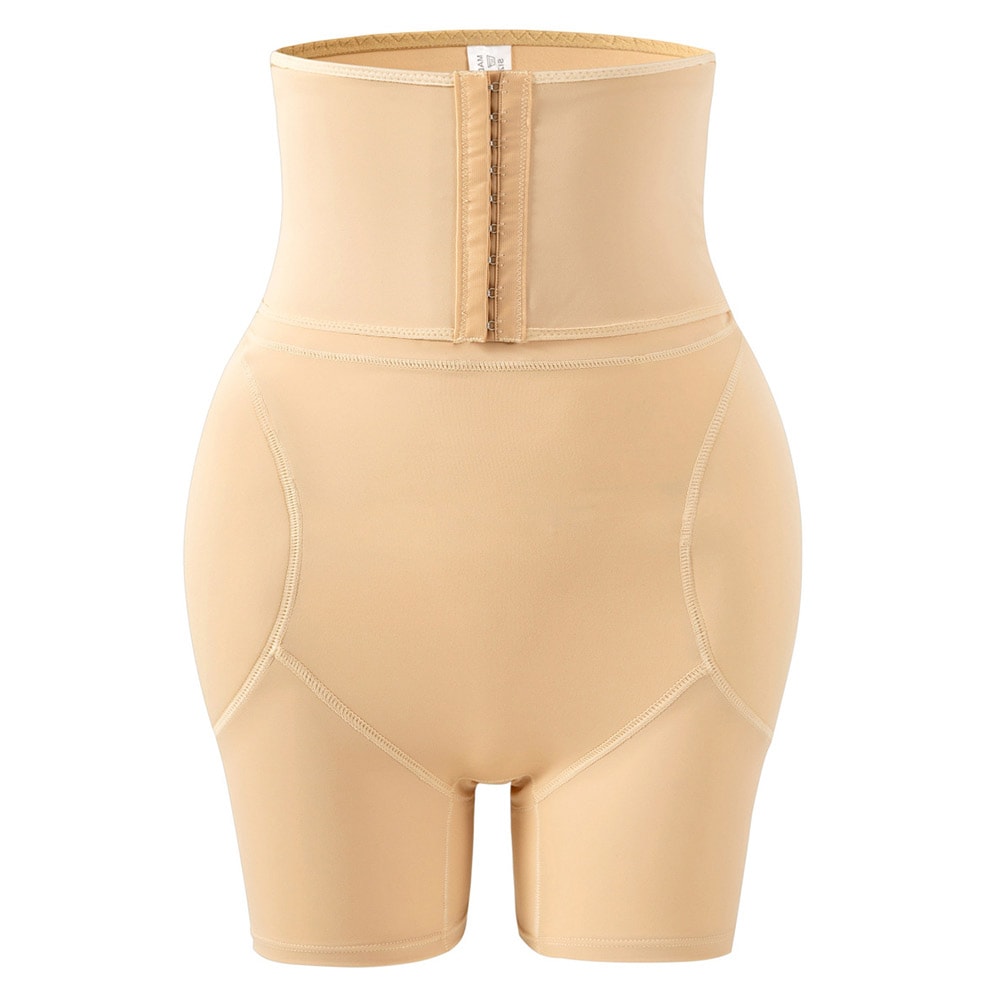 Korkean vyötärön muotoiluvaatteet 3XL - Beige