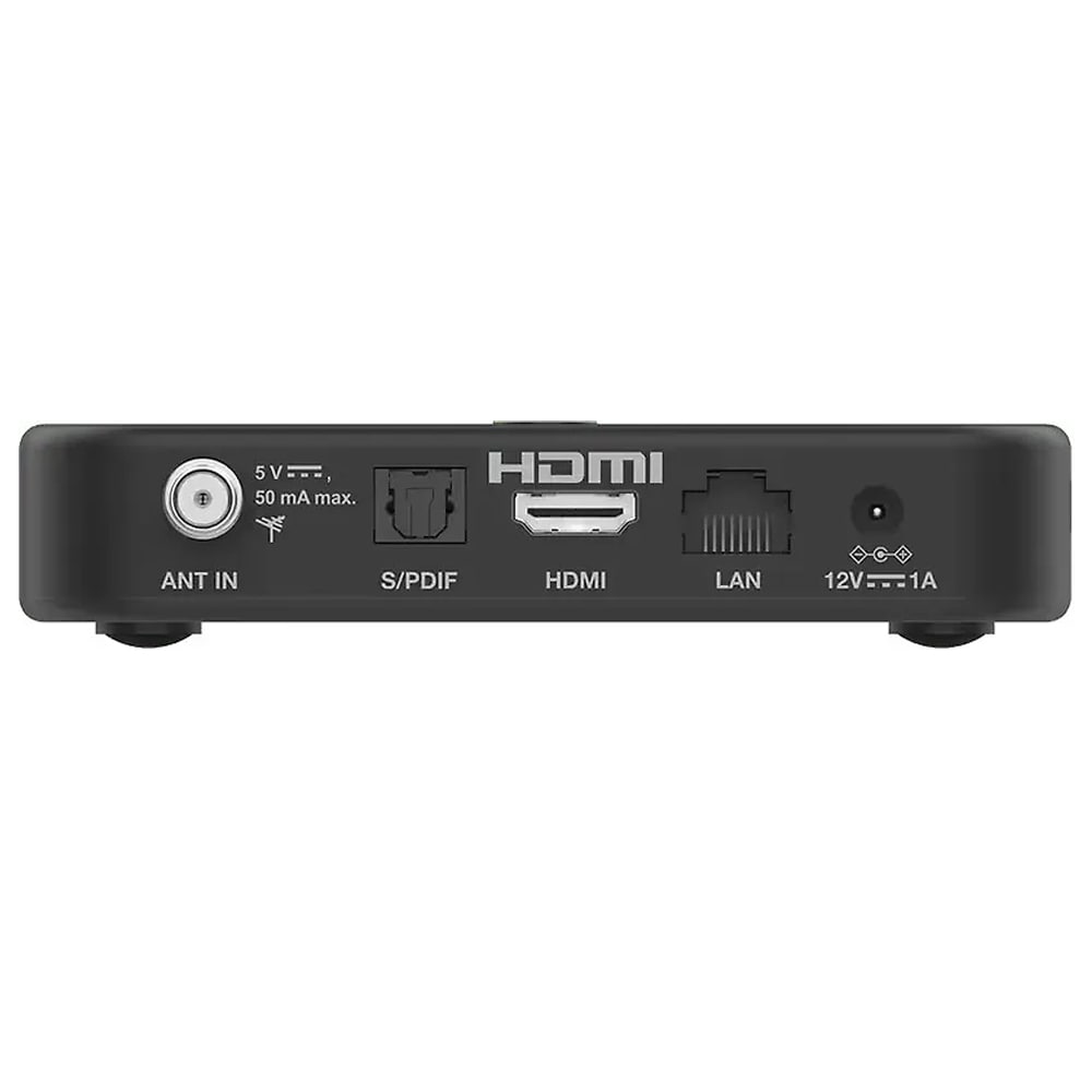 Strong 4K UHD Google TV -mediasoitin ja DVB-T2-viritin Chromecastilla ja ääniohjauksella