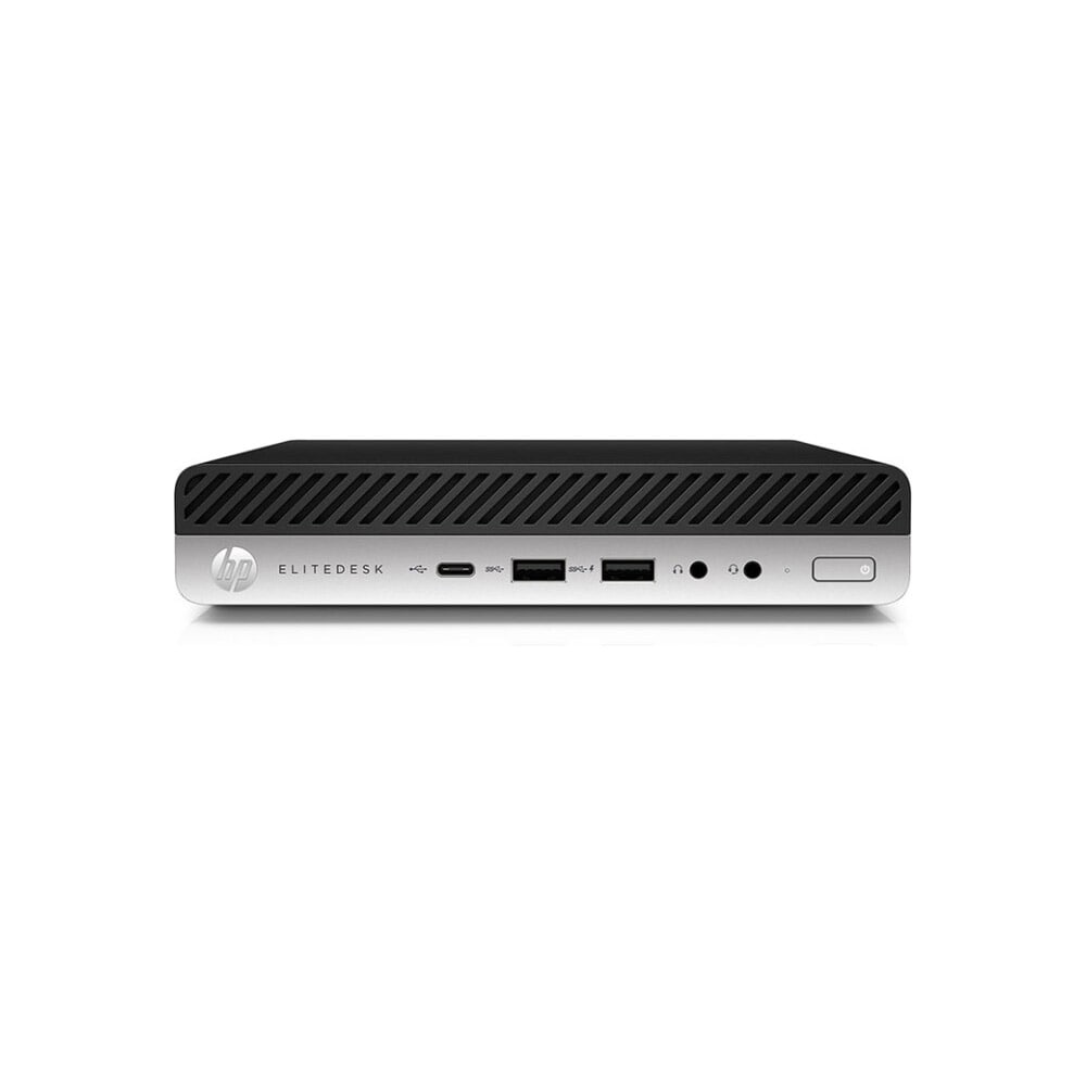 HP EliteDesk 800 G4 DM i3-8100T 8GB 128GB Kunnostettu A-luokkainen