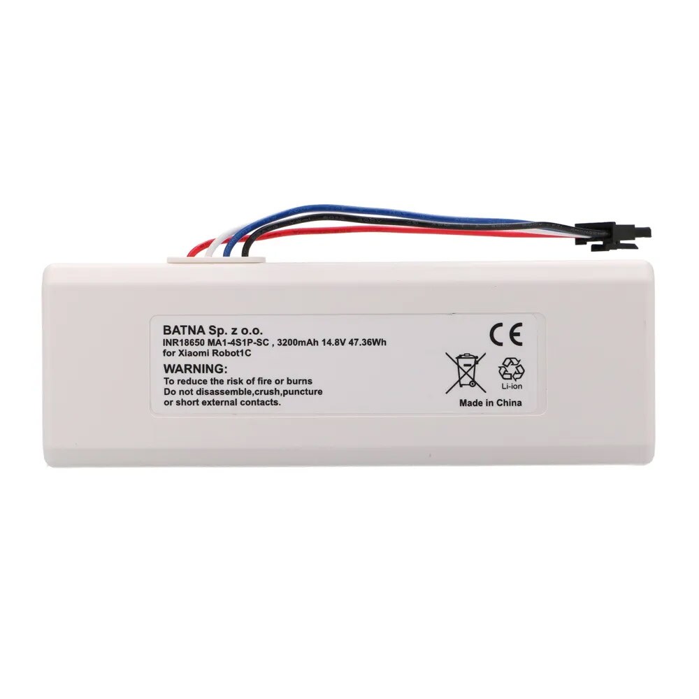 Extralink akku - yhteensopiva Xiaomi Robot 1C STYTJ01ZHM kanssa - 3200 mAh, 14,8 V