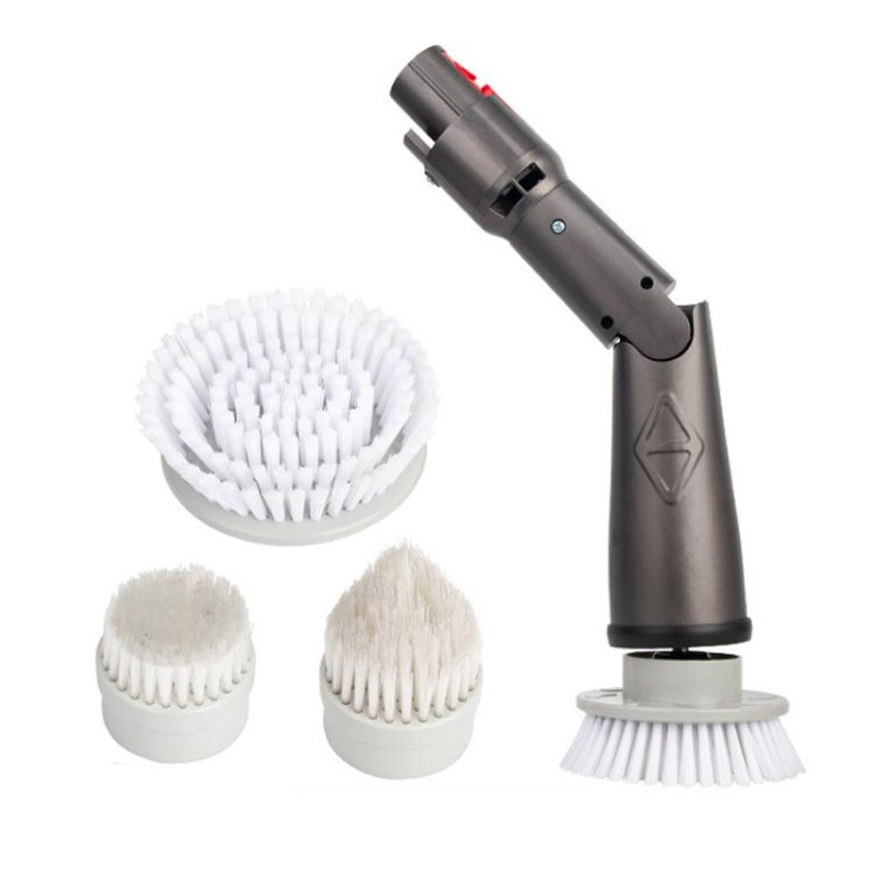 Puhdistusharjasarja sovittimella Dyson V11/V10/V8/V7 - 4 harjanpäätä