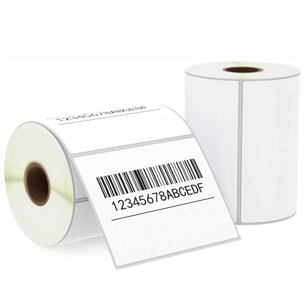 Tarrarulla lämpökirjoittimelle 102 x 76 mm - 500 tarraa per rulla