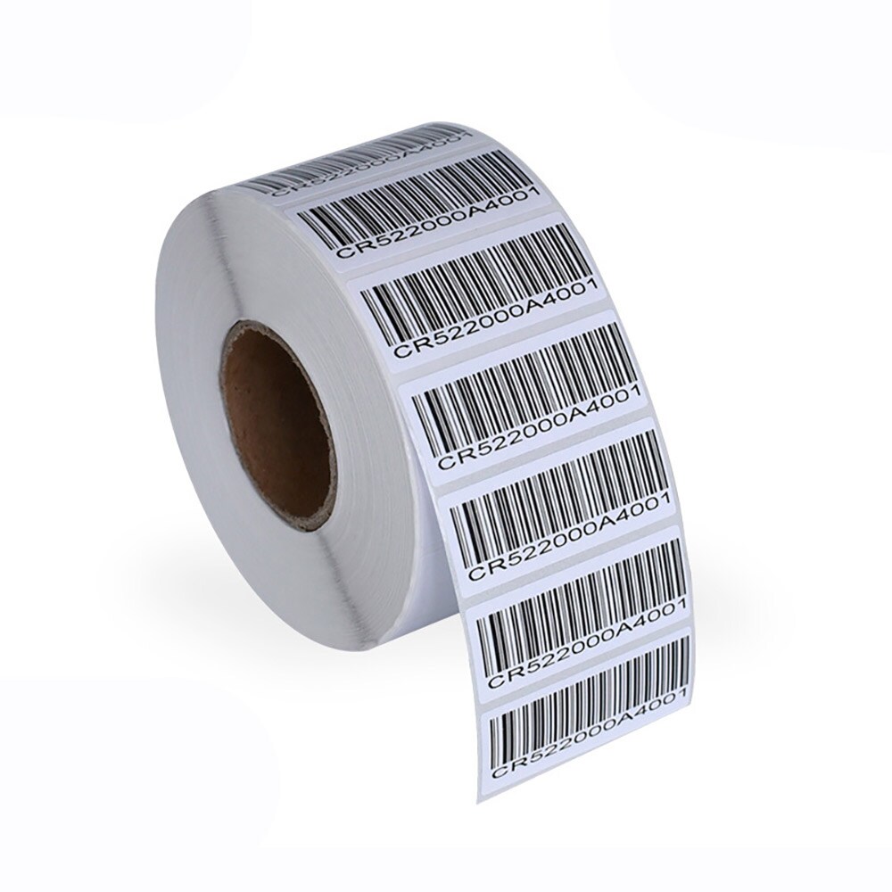 Tarrarulla lämpökirjoittimelle 20 x 50 mm - 2500 tarraa per rulla