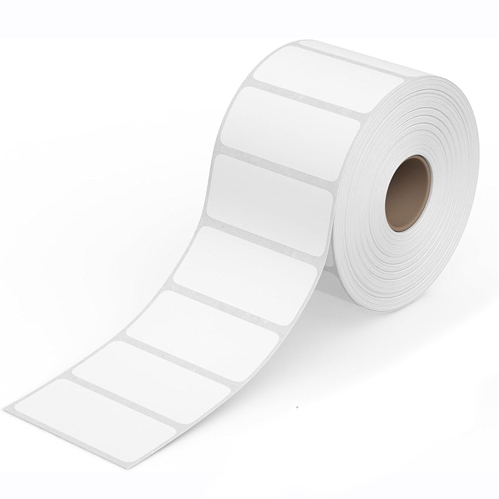 Tarrarulla lämpökirjoittimelle 20 x 50 mm - 2500 tarraa per rulla