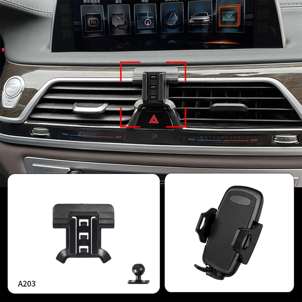 Puhelinteline BMW 7-sarja (G11/G12) 2016–2021 – mallikohtainen asennus ilman porausta