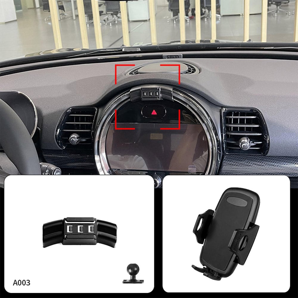 Puhelinteline BMW Mini F56 2022–2023 – säädettävä, ilman porausta, ajoneuvokohtainen