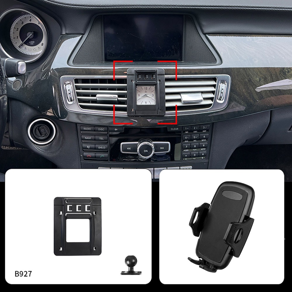 Mercedes CLS puhelinteline 2012–2017 – kiinteä asennus ilman porausta