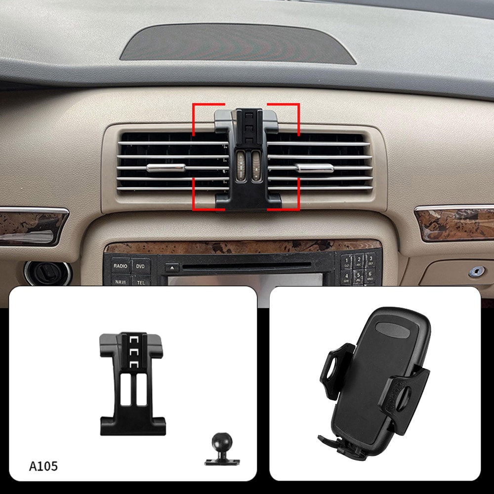 Mercedes R-sarja puhelinteline 2006–2017 – V251, ilman porausta