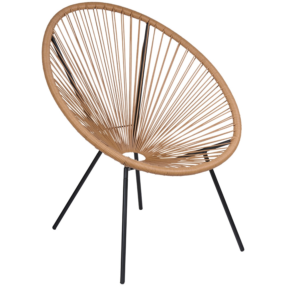 Lankatuoli Beige/Svart