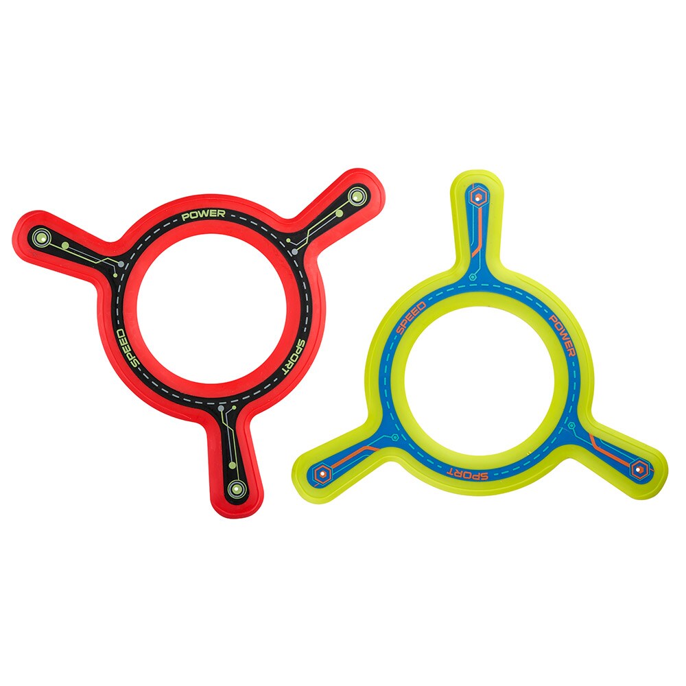 Pyöreä bumerangi pehmeällä otteella