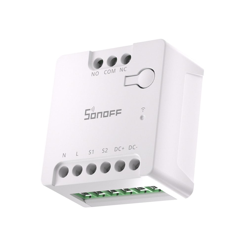 WiFi-kytkin, jossa on Matter-tuki, potentiaalivapaa pistoke ja 12-48V AC/DC-yhteensopivuus