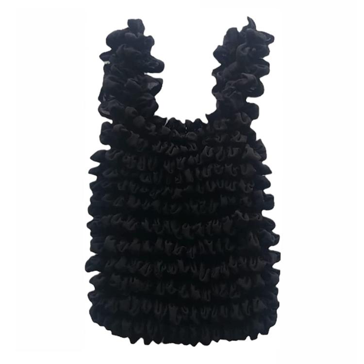 Elastinen kassi kuplien kanssa - Svart