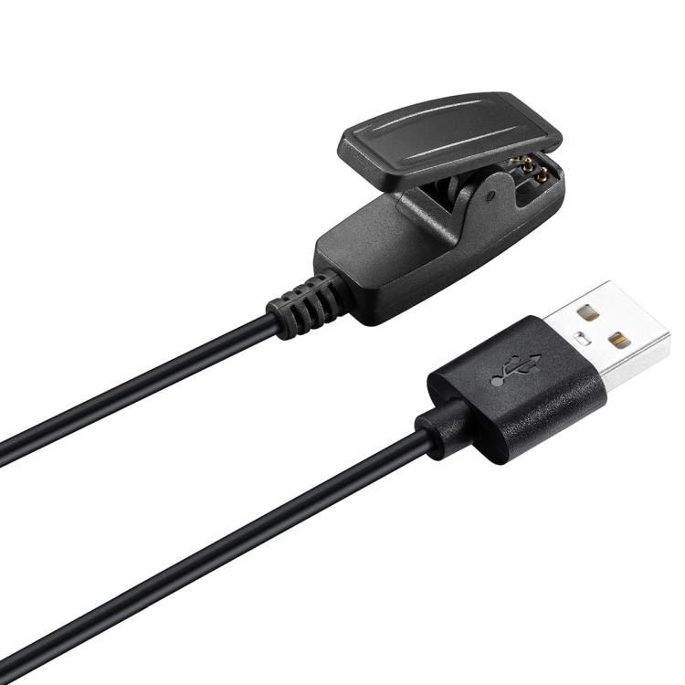 Magneettinen USB-laturi Garmin Forerunnerille - Musta