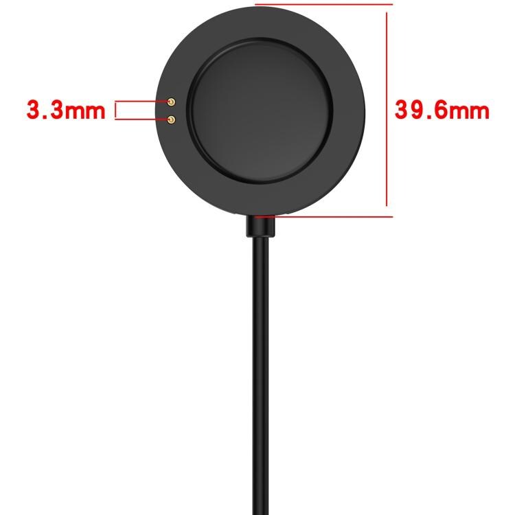 Magneettinen USB-laturi Xiaomi Watch S4 / S3 / S2 1m - Musta