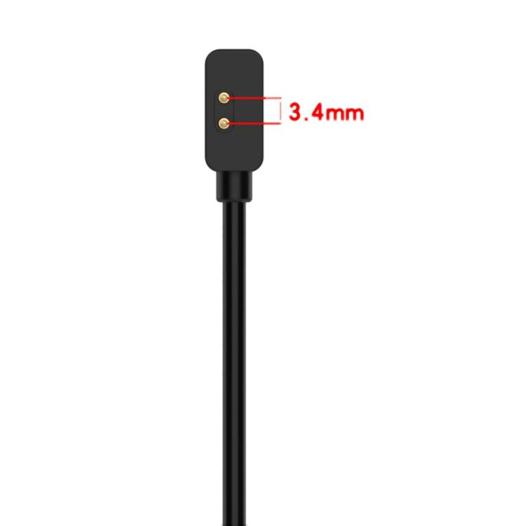 Magneettinen USB-laturi Xiaomi Mi Band 7 Pro / Redmi Watch 2 - 1 m, svart