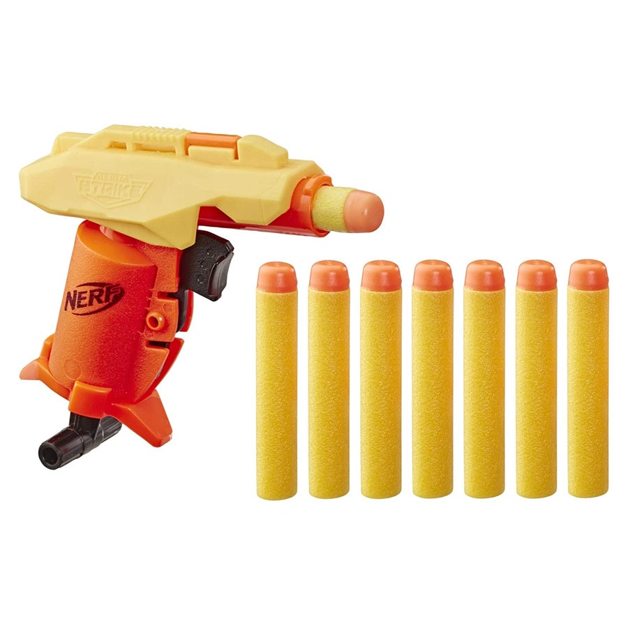 Nerf Alpha Strike Stinger, jossa on 8 vaahtomuovinuolta