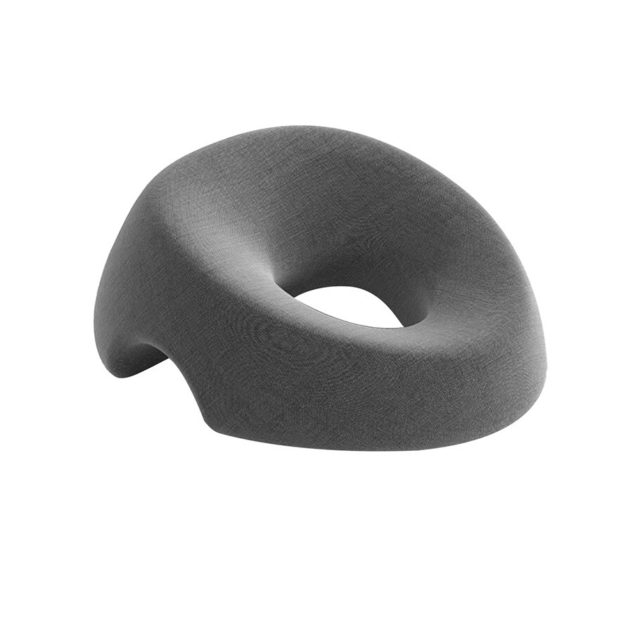 Muistivaahto kasvotyyny - ergonominen muotoilu vatsa-asentoon