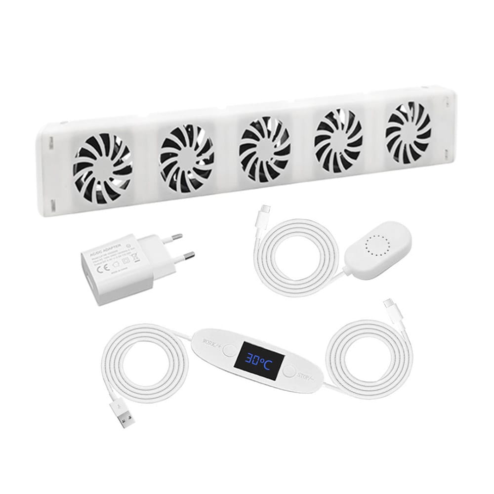 Sähköinen Lämpöpatteri, jossa puhallin 47 cm – Tehokas Lämmönlevitin, Hiljainen Käyntiääni, Tasainen Lämmönjako