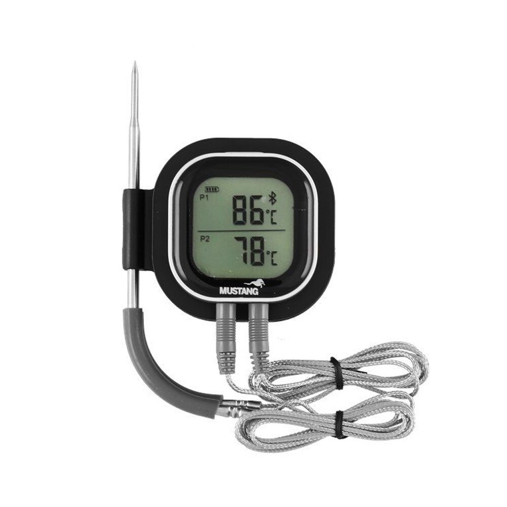 Digitaalinen grillilämpömittari Bluetoothilla ja kaksoisantureilla, -50 °C - +300 °C