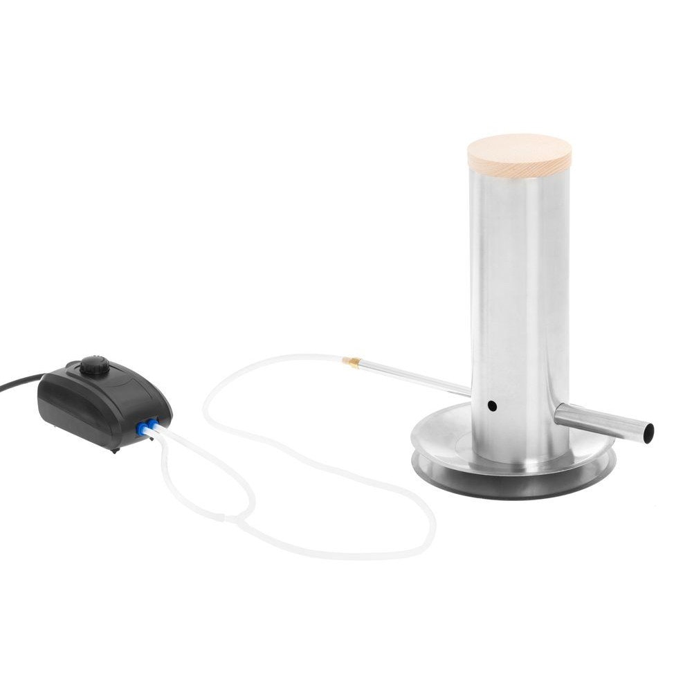 Savugeneraattori kala-, juusto- ja lihatuotteiden kylmäsavustukseen, ruostumaton teräs