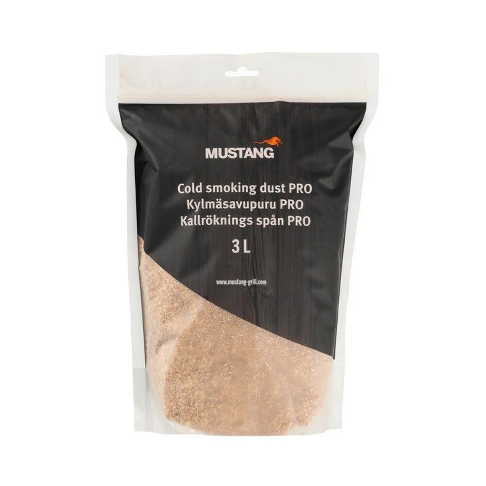 Kylmäsavustuslastut Pro, 3 litraa - hienoksi jauhettu ja kuorittu