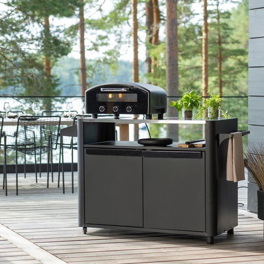 Sähköinen pizzauuni Astroni 14 – 450 °C, pizzakivi ja 8 ohjelmaa