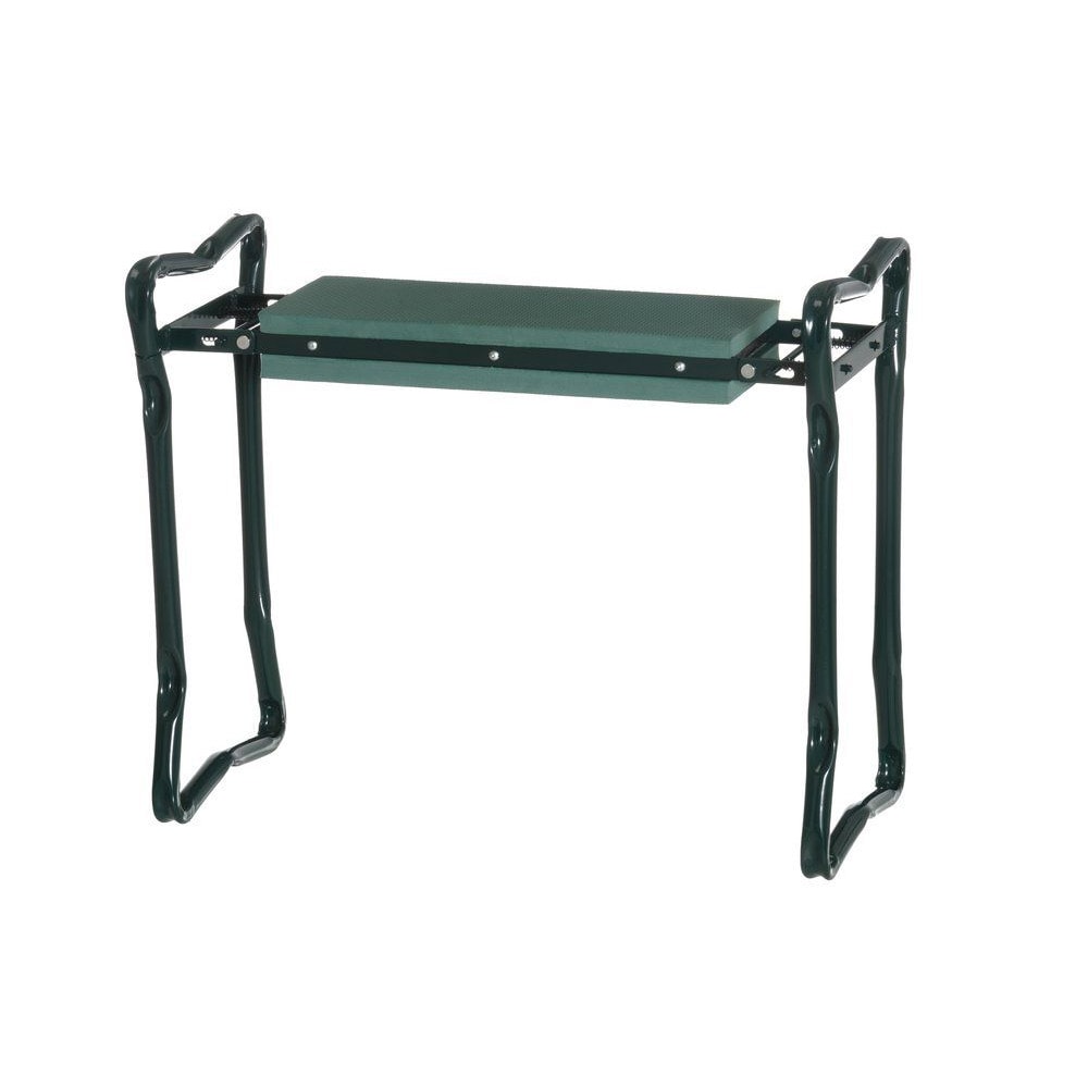 Puutarhajakkara/polvituki, jossa on kokoontaitettava muotoilu ja pehmeä tyyny