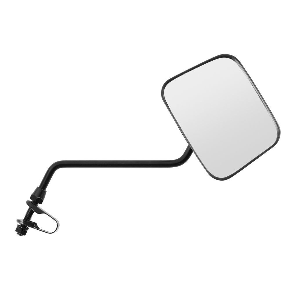 Nelikulmainen polkupyöräpeili ohjaustankoon - helppo asentaa