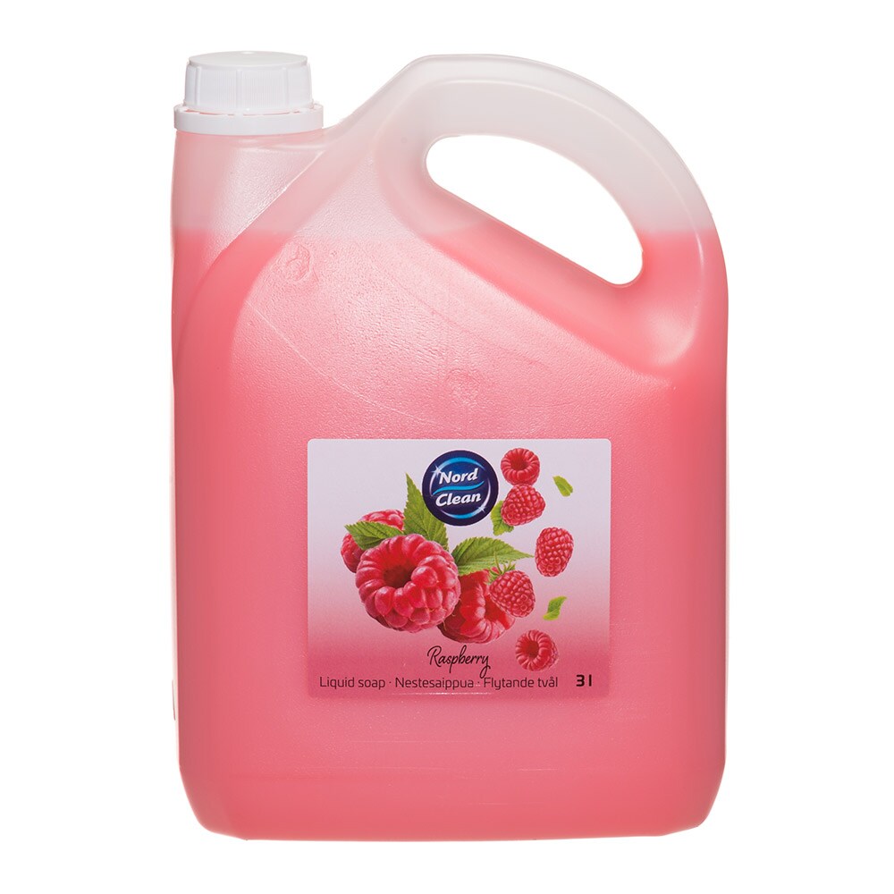 Nestemäinen saippua 3L vadelma