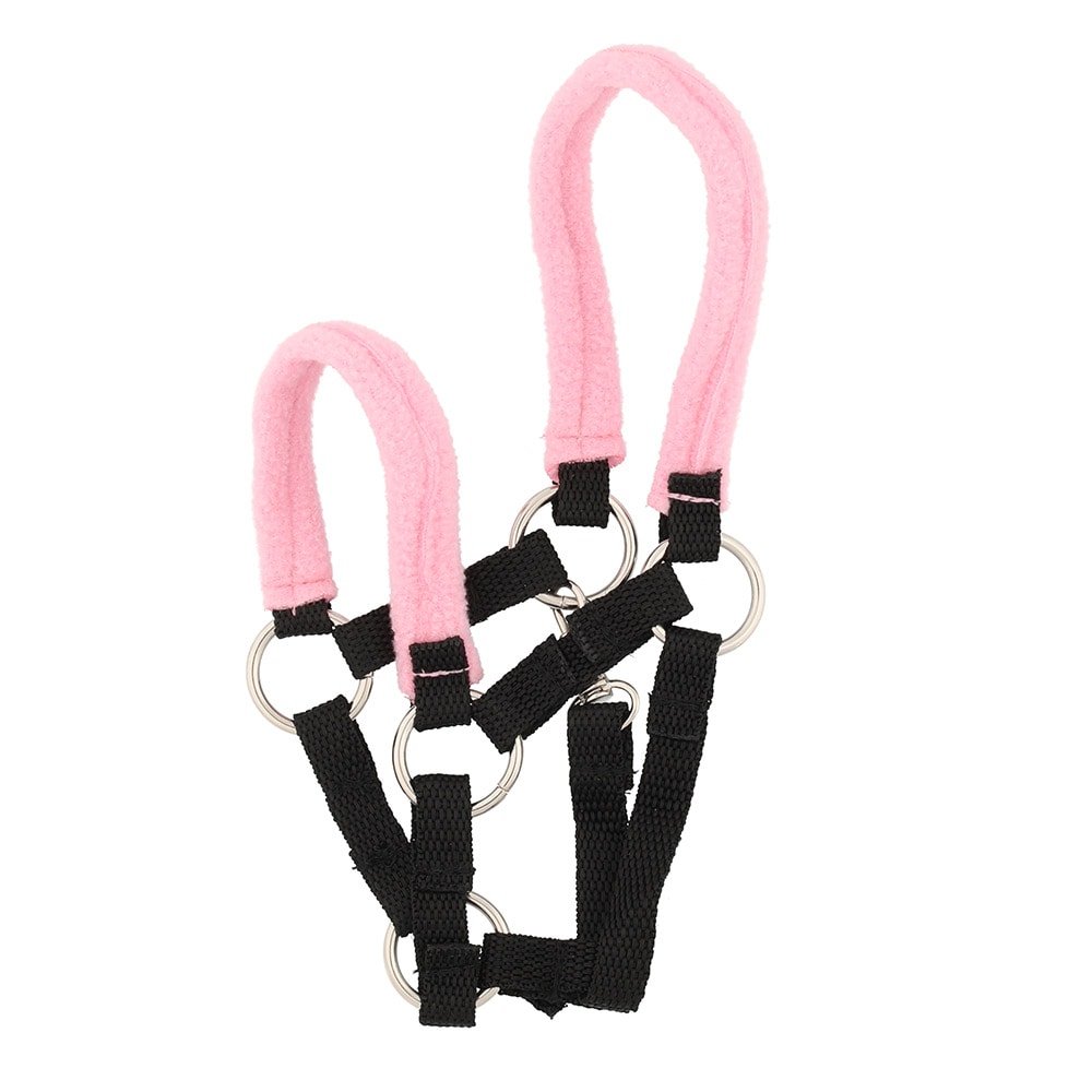 Vaaleanpunainen talutushihna harrastehevoselle - 3-vuotiaista alkaen