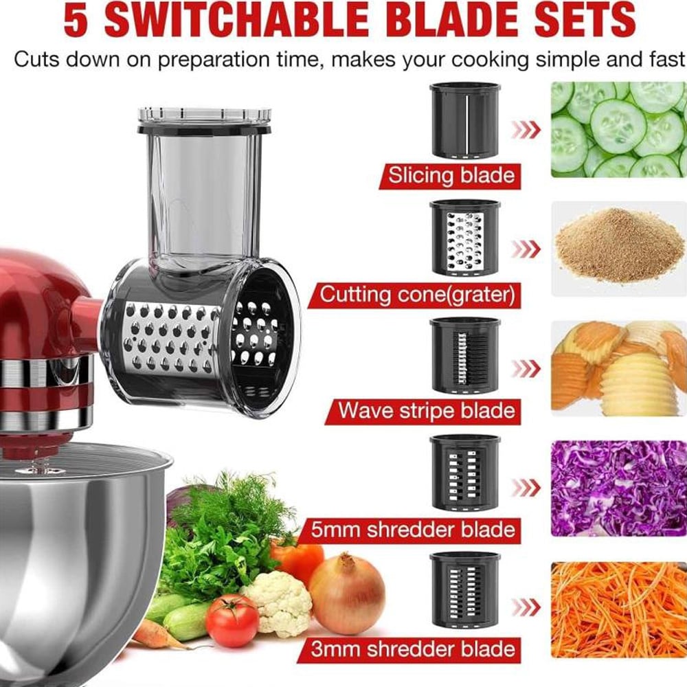Vihannesviipaloitin ja raastin KitchenAid SM-50:lle