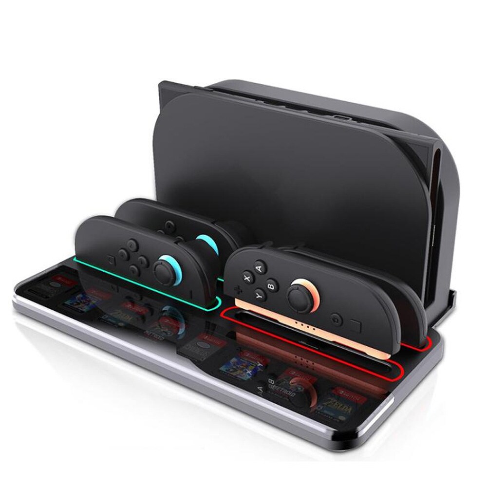 Ohut latausteline Nintendo Switch 2:lle ja käsiohjaimille