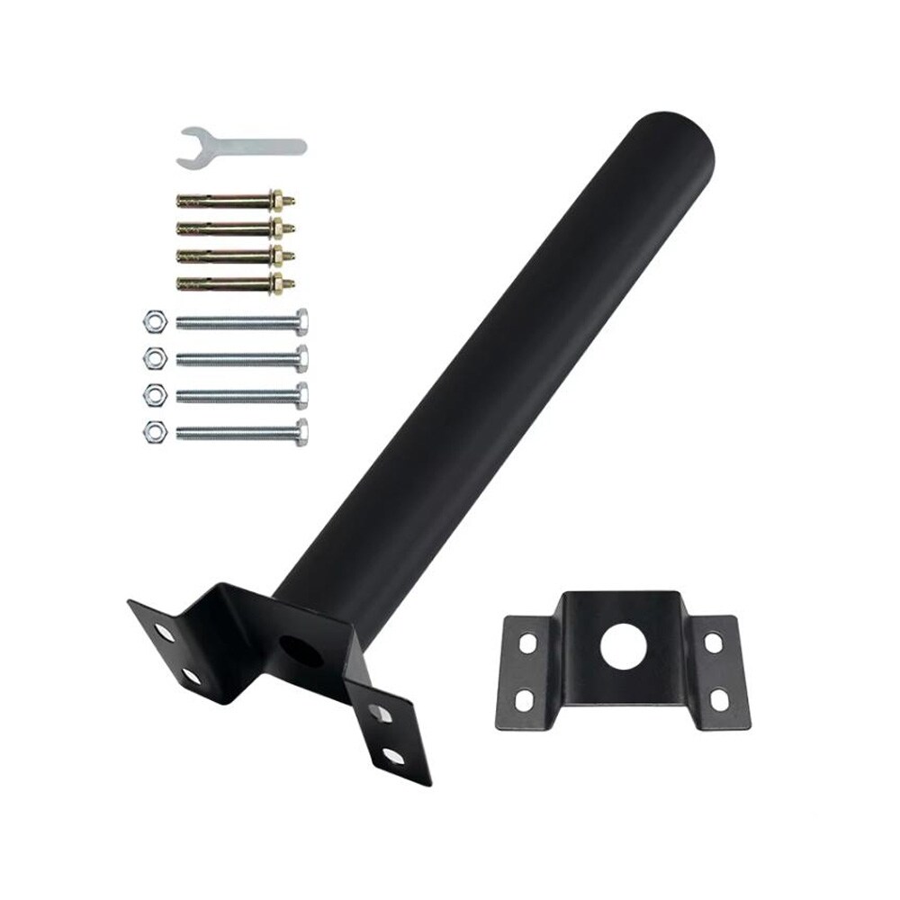 Seinäkiinnike aurinkovalaistukselle, sinkittyä terästä