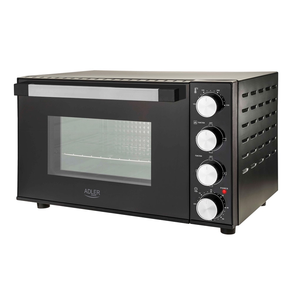Adler AD 6031 kiertoilmauuni 30L, jossa on rotisserie - svart