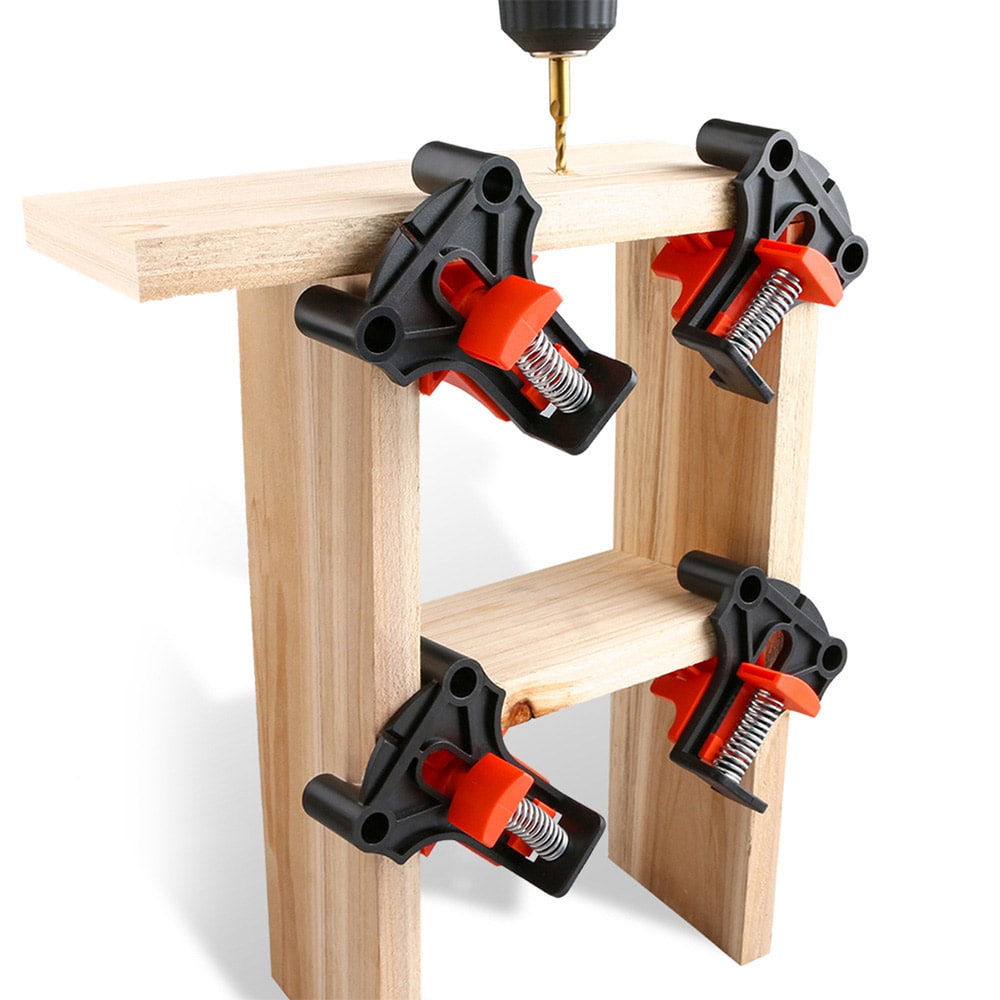 Kulmakiinnike puutöihin - 90 astetta, 4-pakkaus