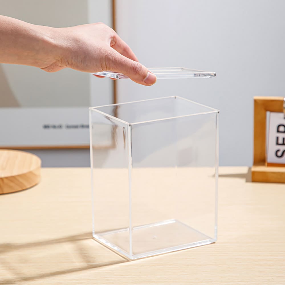 Kirkas muovinen vitriinilaatikko 12,6x10x17,2m