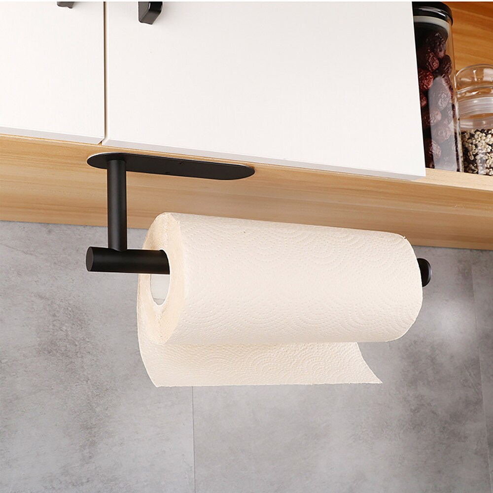 Säädettävä ruostumattomasta teräksestä valmistettu paperipyyheteline