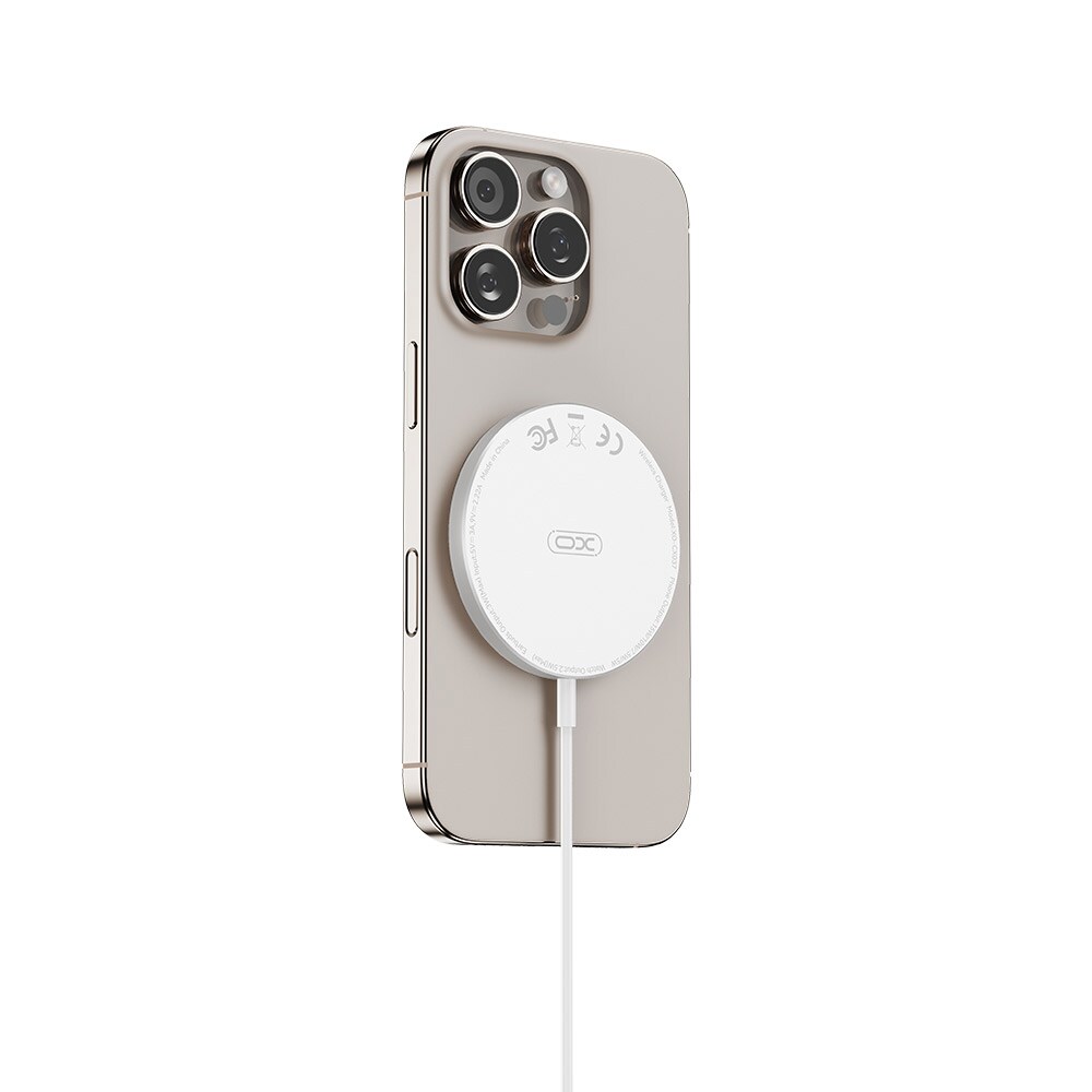 XO CX037 langaton latausalusta 15 W - 3-in-1-lataus iPhone - Valkoinen