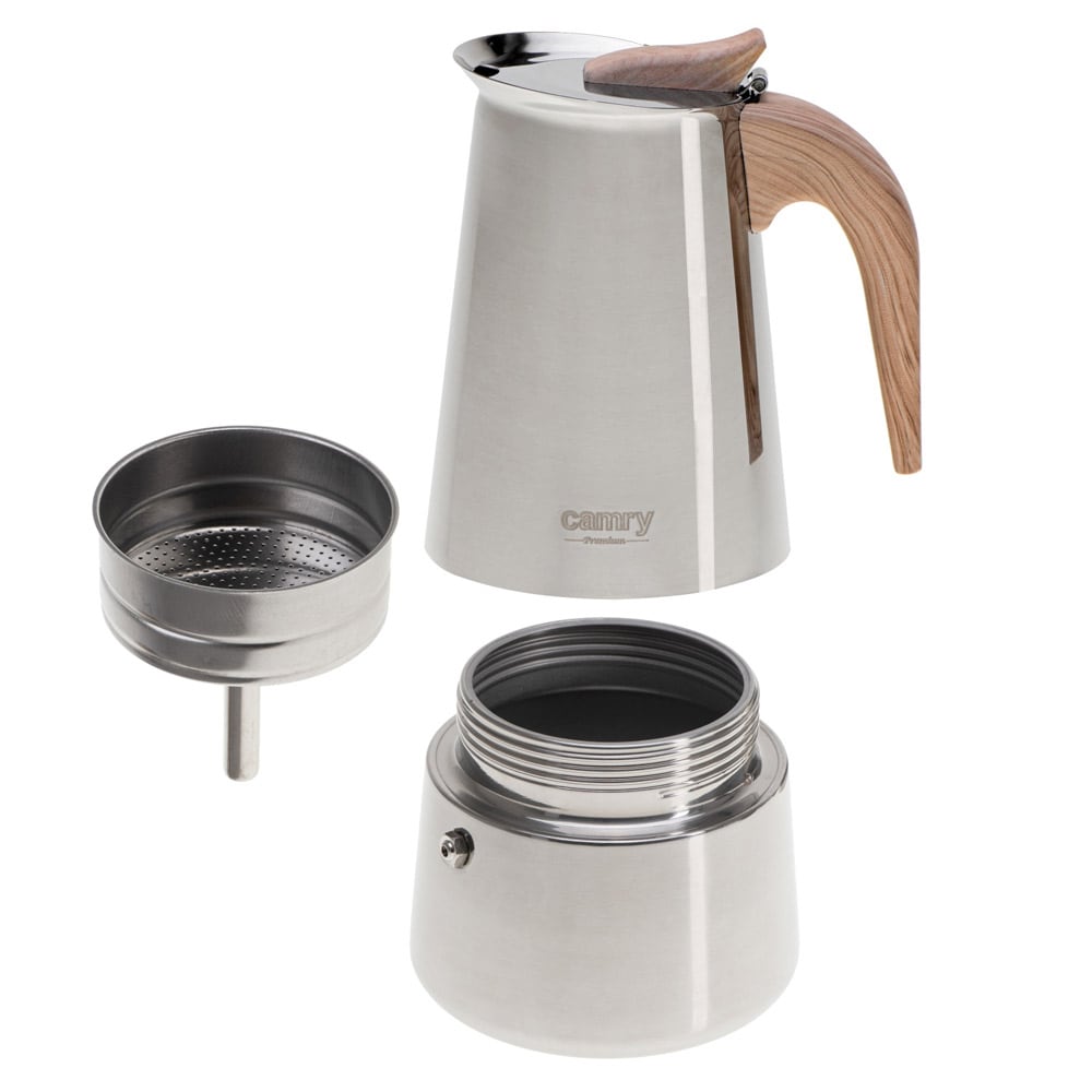 Mokakeitin puukahvalla 450ml