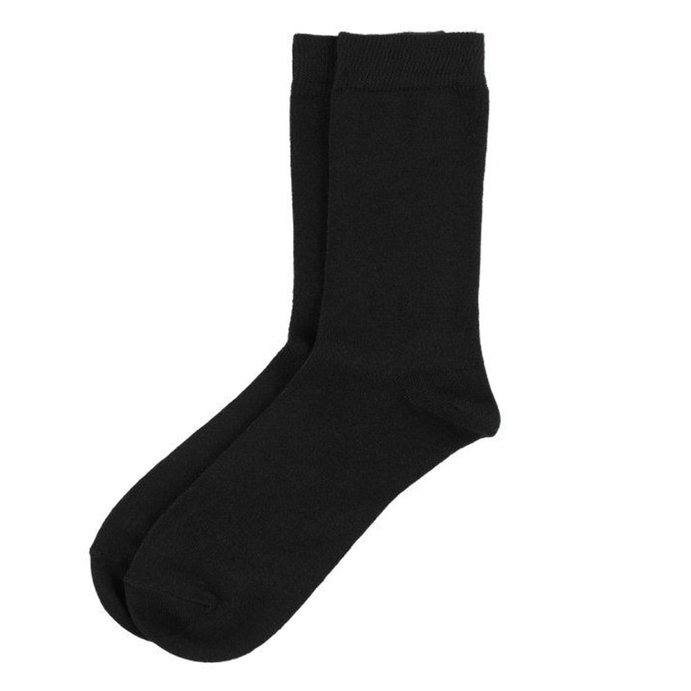 Bambusukat 3-pack 39-42 - Svart