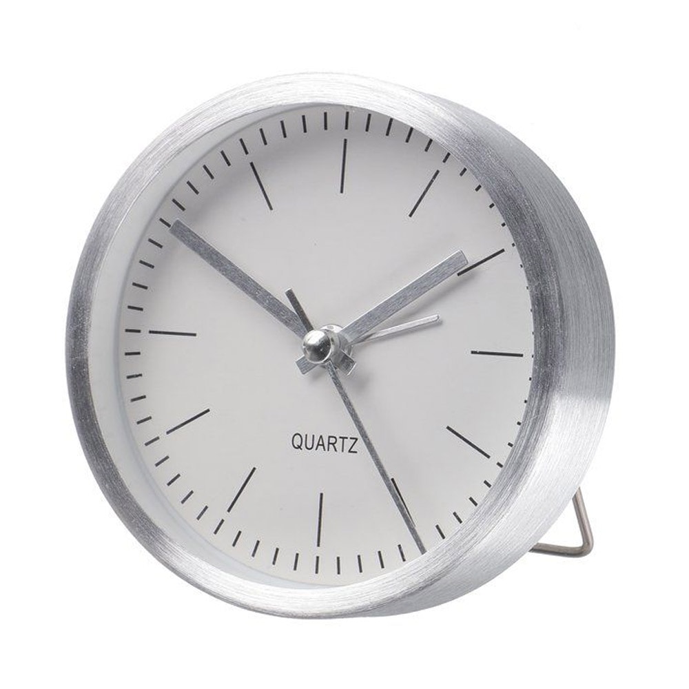 Herätyskello Wien 9cm - Hopea