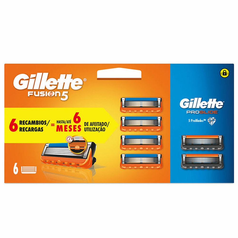 Gillette Fusion5 Power partaterä - 6-pack - 6-pack