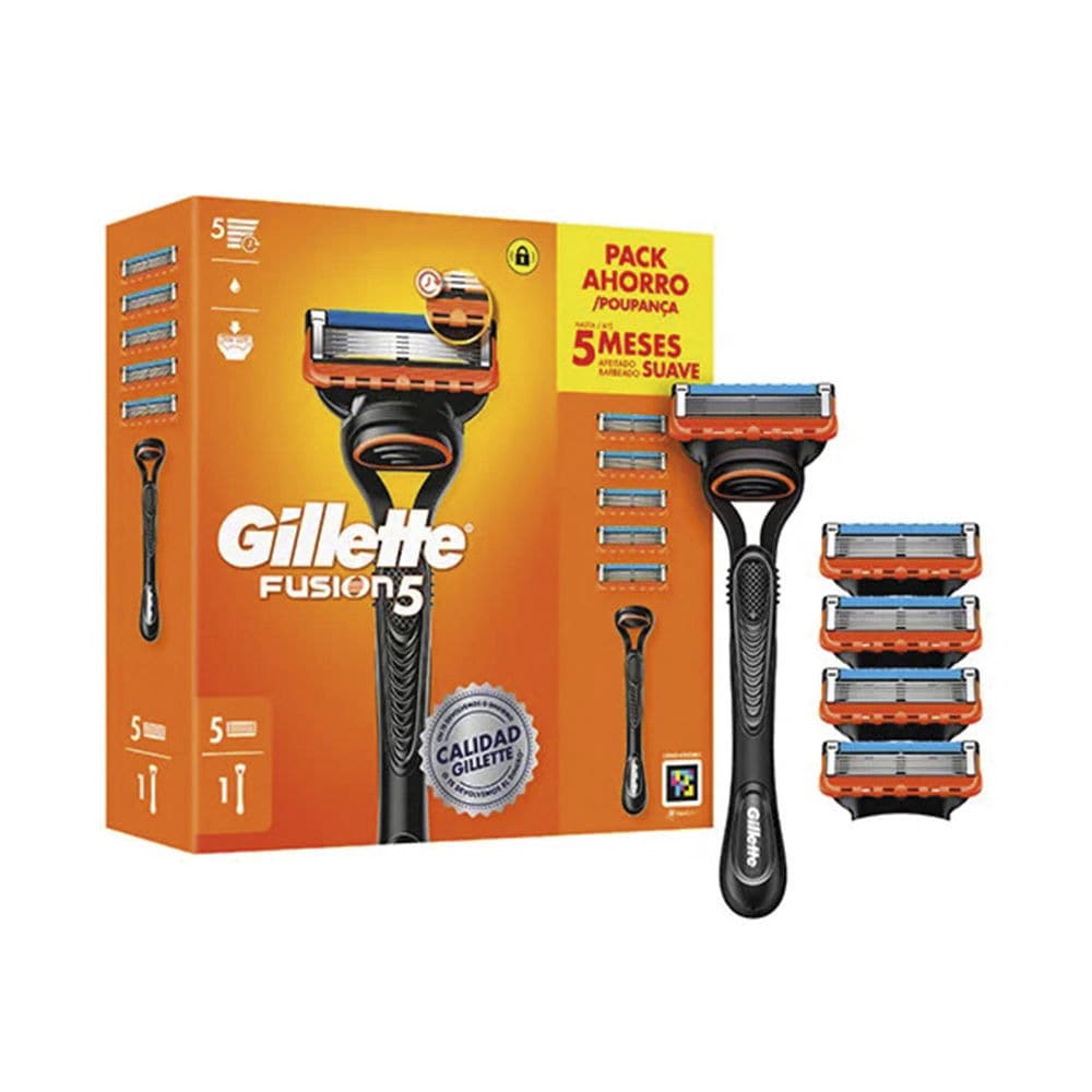 Gillette Fusion5-parranajokone, jossa on 5 terää