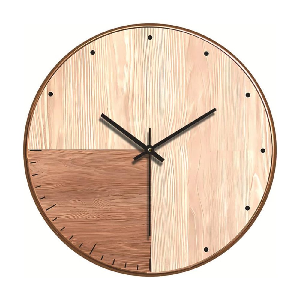Seinäkello 30cm - Puu