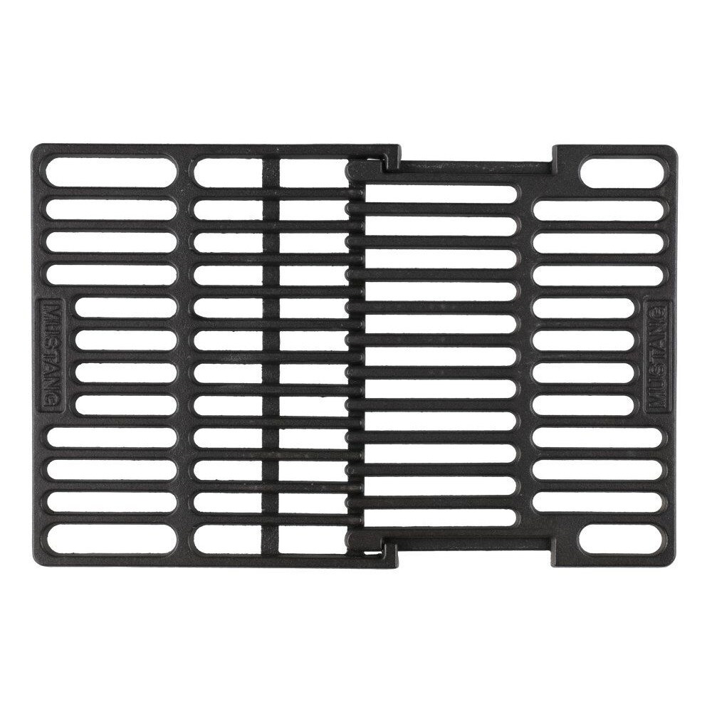 Mustang säädettävä valurautainen grilliritilä 30 × 35-45,5 cm