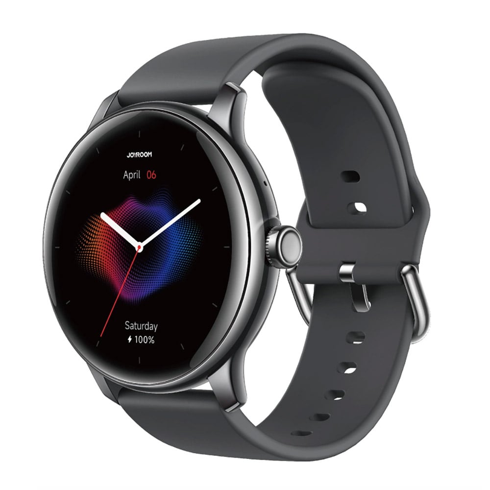 Joyroom älykello, jossa on puhelintoiminto - Tummanharmaa