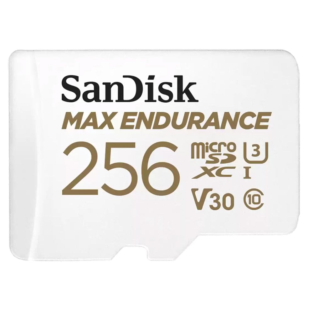 SanDisk MAX Endurance MicroSDXC 256 GB - UHS-I U3 luokka 10
